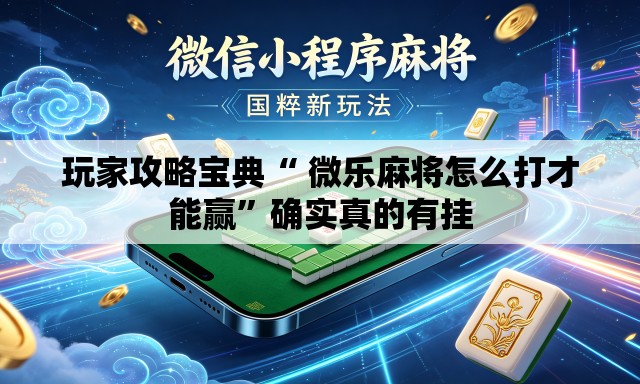 玩家攻略宝典“ 微乐麻将怎么打才能赢	”确实真的有挂