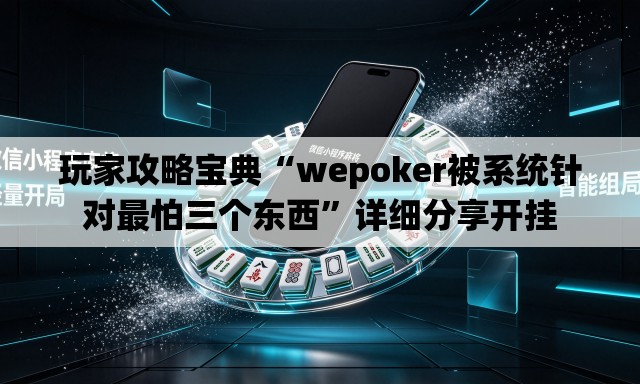 玩家攻略宝典“wepoker被系统针对最怕三个东西	”详细分享开挂