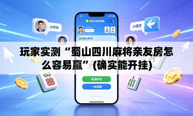 玩家实测“蜀山四川麻将亲友房怎么容易赢”(确实能开挂)