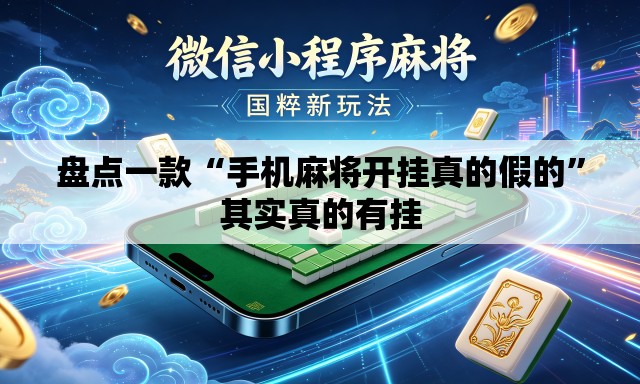 盘点一款“手机麻将开挂真的假的”其实真的有挂
