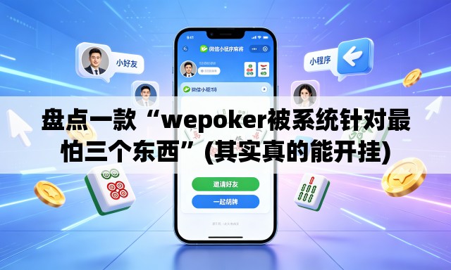 盘点一款“wepoker被系统针对最怕三个东西”(其实真的能开挂)