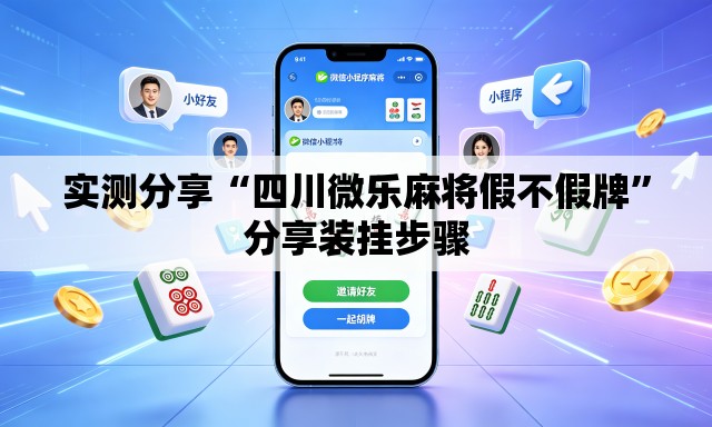 实测分享“四川微乐麻将假不假牌	”分享装挂步骤