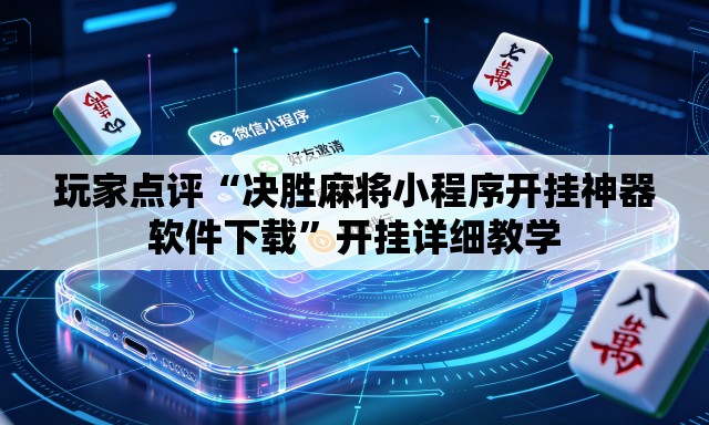 玩家点评“决胜麻将小程序开挂神器软件下载	”开挂详细教学