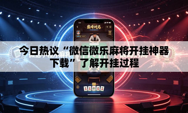 今日热议“微信微乐麻将开挂神器下载	”了解开挂过程