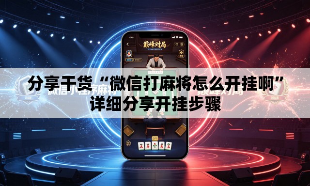 分享干货“微信打麻将怎么开挂啊”详细分享开挂步骤