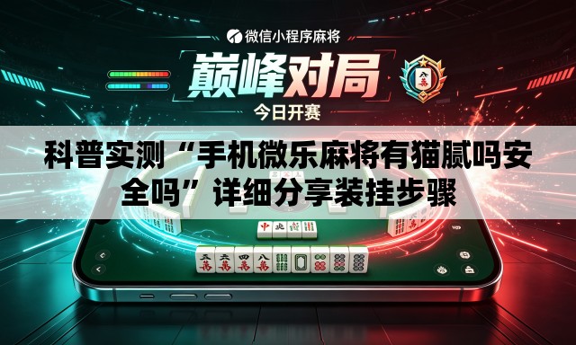科普实测“手机微乐麻将有猫腻吗安全吗”详细分享装挂步骤