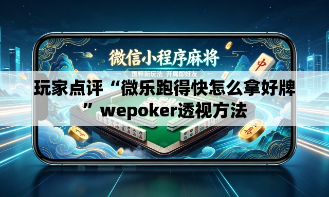 玩家点评“微乐跑得快怎么拿好牌”wepoker透视方法