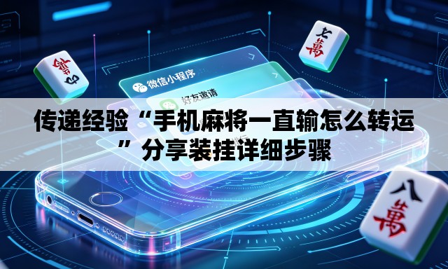 传递经验“手机麻将一直输怎么转运”分享装挂详细步骤