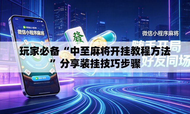 玩家必备“中至麻将开挂教程方法”分享装挂技巧步骤