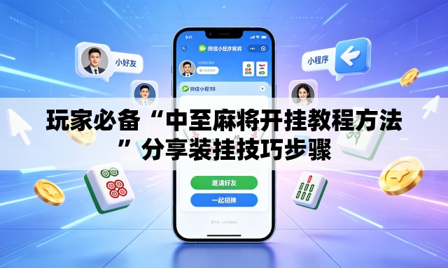 玩家必备“中至麻将开挂教程方法”分享装挂技巧步骤