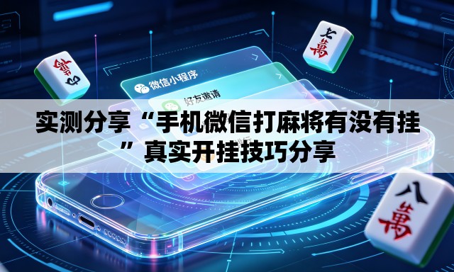 实测分享“手机微信打麻将有没有挂”真实开挂技巧分享