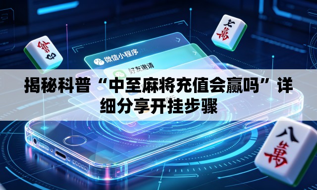 揭秘科普“中至麻将充值会赢吗”详细分享开挂步骤