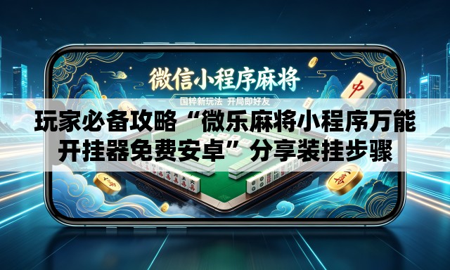 玩家必备攻略“微乐麻将小程序万能开挂器免费安卓”分享装挂步骤