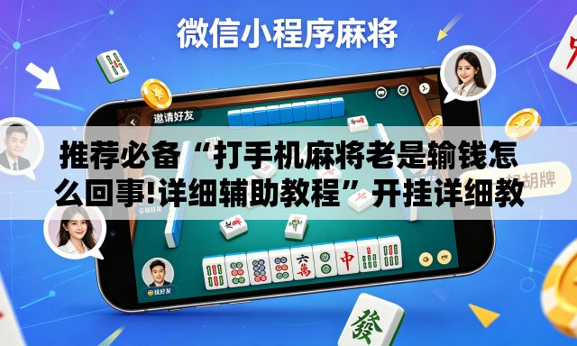 推荐必备“打手机麻将老是输钱怎么回事!详细辅助教程	”开挂详细教学