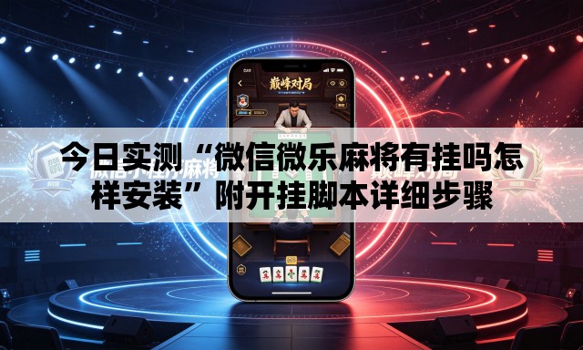 今日实测“微信微乐麻将有挂吗怎样安装”附开挂脚本详细步骤