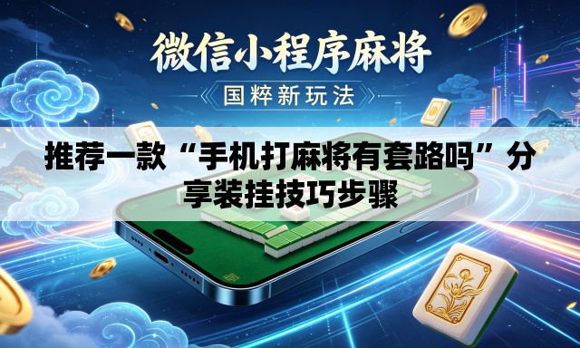 推荐一款“手机打麻将有套路吗”分享装挂技巧步骤