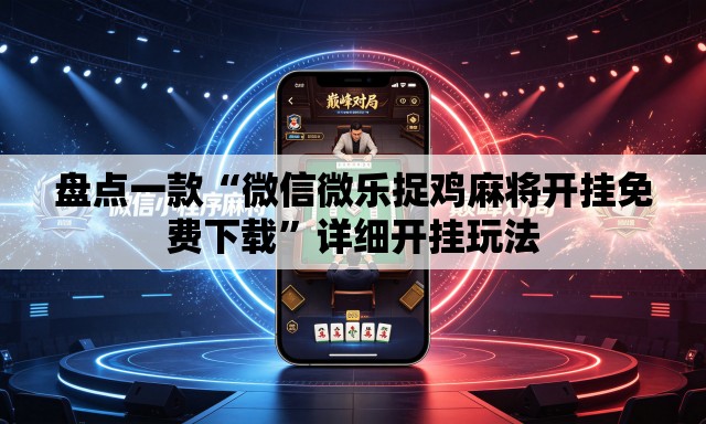 盘点一款“微信微乐捉鸡麻将开挂免费下载”详细开挂玩法