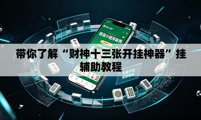 带你了解“财神十三张开挂神器	”挂辅助教程