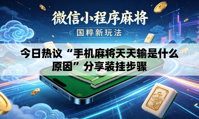今日热议“手机麻将天天输是什么原因”分享装挂步骤
