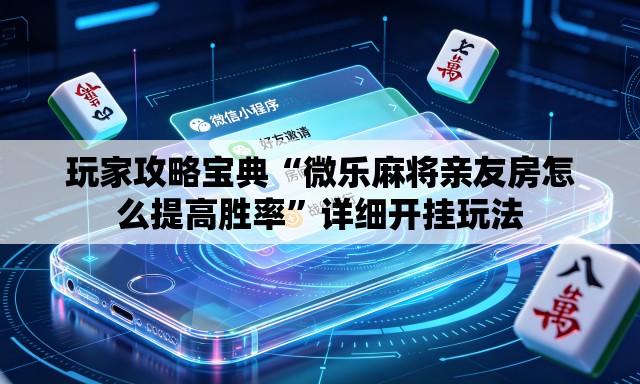 玩家攻略宝典“微乐麻将亲友房怎么提高胜率”详细开挂玩法