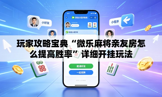 玩家攻略宝典“微乐麻将亲友房怎么提高胜率”详细开挂玩法