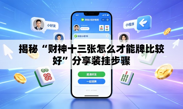 揭秘“财神十三张怎么才能牌比较好”分享装挂步骤