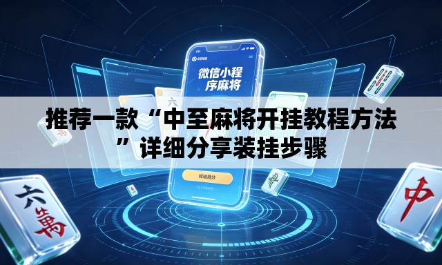推荐一款“中至麻将开挂教程方法”详细分享装挂步骤
