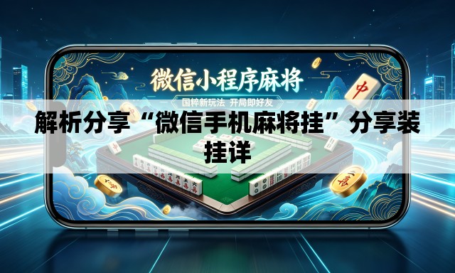 解析分享“微信手机麻将挂”分享装挂详