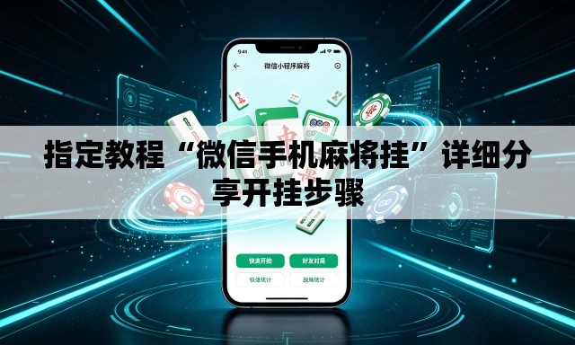 指定教程“微信手机麻将挂	”详细分享开挂步骤