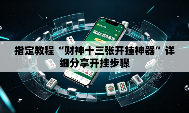 指定教程“财神十三张开挂神器”详细分享开挂步骤