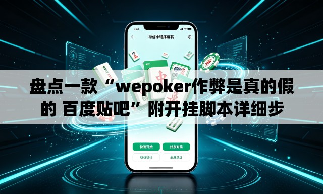 盘点一款“wepoker作弊是真的假的 百度贴吧	”附开挂脚本详细步
