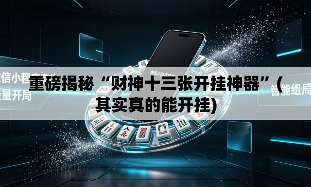 重磅揭秘“财神十三张开挂神器”(其实真的能开挂)