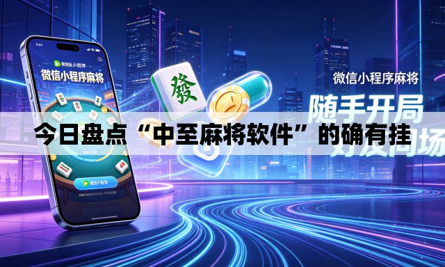 今日盘点“中至麻将软件	”的确有挂