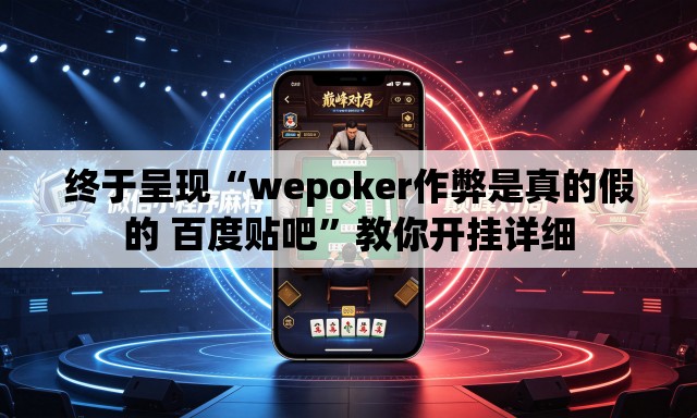 终于呈现“wepoker作弊是真的假的 百度贴吧	”教你开挂详细