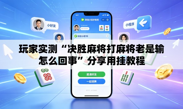 玩家实测“决胜麻将打麻将老是输怎么回事”分享用挂教程