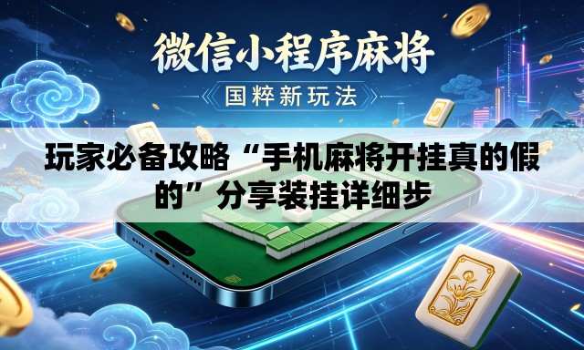 玩家必备攻略“手机麻将开挂真的假的	”分享装挂详细步