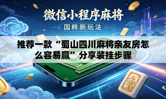 推荐一款“蜀山四川麻将亲友房怎么容易赢”分享装挂步骤