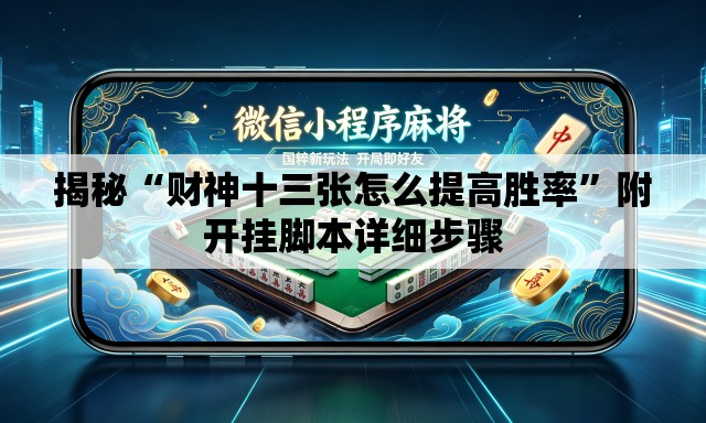 揭秘“财神十三张怎么提高胜率”附开挂脚本详细步骤