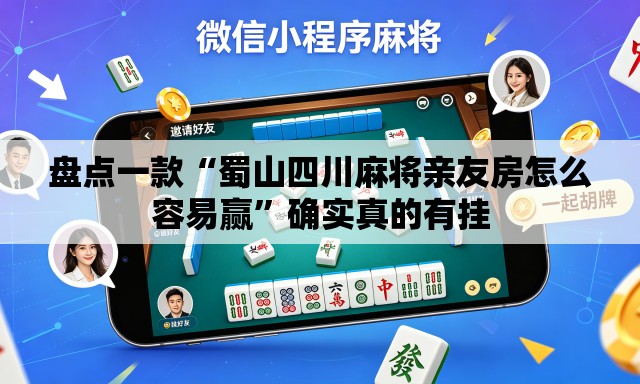 盘点一款“蜀山四川麻将亲友房怎么容易赢”确实真的有挂