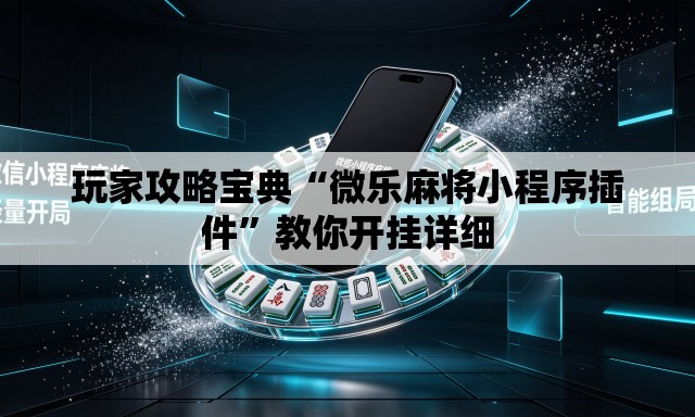 玩家攻略宝典“微乐麻将小程序插件”教你开挂详细