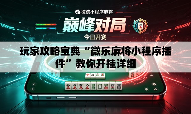 玩家攻略宝典“微乐麻将小程序插件	”教你开挂详细