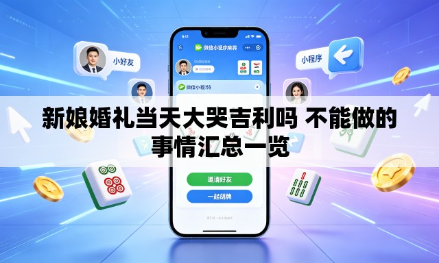 新娘婚礼当天大哭吉利吗 不能做的事情汇总一览