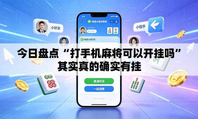 今日盘点“打手机麻将可以开挂吗”其实真的确实有挂