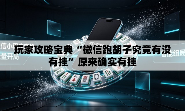 玩家攻略宝典“微信跑胡子究竟有没有挂”原来确实有挂