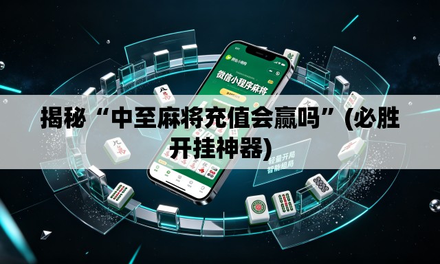 揭秘“中至麻将充值会赢吗	”(必胜开挂神器)