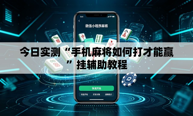 今日实测“手机麻将如何打才能赢	”挂辅助教程