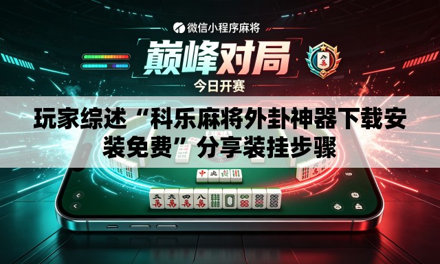 玩家综述“科乐麻将外卦神器下载安装免费”分享装挂步骤