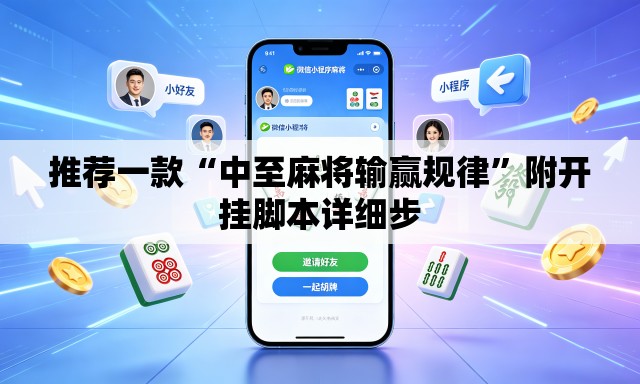 推荐一款“中至麻将输赢规律	”附开挂脚本详细步