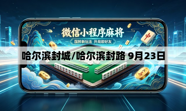 哈尔滨封城/哈尔滨封路 9月23日