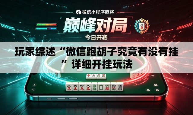 玩家综述“微信跑胡子究竟有没有挂”详细开挂玩法